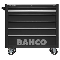 1 pcs - Bahco 6 drawer Wheeled Tool Chest, 985mm x 1016mm x 501mm