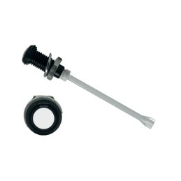 1 pcs - RHD-2140-F9P67PR Bivar, Panel Mount Vertical LED Light Pipe, Clear Round Lens