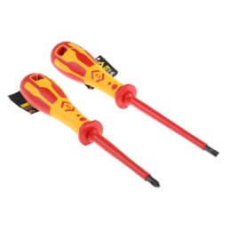 1 pcs - CK 10 Piece Electricians Tool Kit with Pouch, VDE Approved