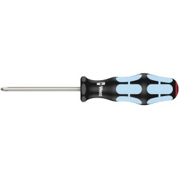 1 pcs - Wera Phillips Screwdriver, PH1 Tip, 80 mm Blade, 178 mm Overall