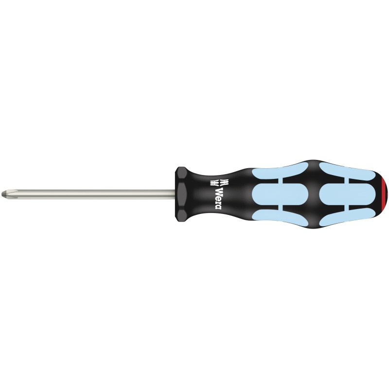 1 pcs - Wera Phillips Screwdriver, PH1 Tip, 80 mm Blade, 178 mm Overall
