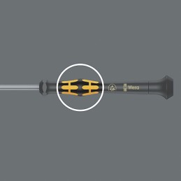 1 pcs - Wera Phillips Precision Screwdriver, PH000 Tip, 40 mm Blade, 137 mm Overall