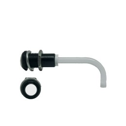 1 pcs - RHD-1100-2000-F9P67PR Bivar, Panel Mount Right Angle LED Light Pipe, Clear Round Lens