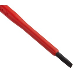 1 pcs - RS PRO Slotted Insulated Screwdriver, 3.5 x 0.6 mm Tip, 100 mm Blade, VDE/1000V, 190 mm Overall