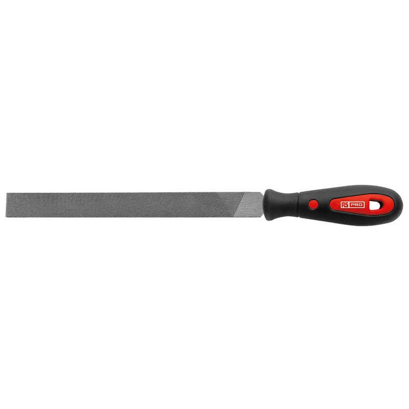1 pcs - RS PRO 250mm, Second Cut, Hand Engineers File With Soft-Grip Handle