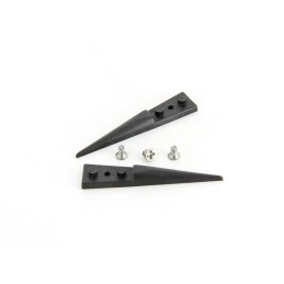 1 pcs - ideal-tek 40 mm, Carbon Fibre, Straight, Tweezer Tips