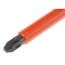 1 pcs - ITL Insulated Tools Ltd Pozidriv Insulated Screwdriver, PZ3 Tip, 150 mm Blade, VDE/1000V, 253 mm Overall