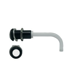 1 pcs - RHD-1100-3500-F9P67PR Bivar, Panel Mount Right Angle LED Light Pipe, Clear Round Lens