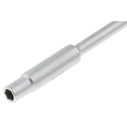 1 pcs - Wera Hexagon Nut Driver, 1/8 in Tip, 60 mm Blade, 157 mm Overall