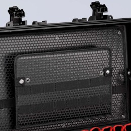 1 pcs - Knipex Robust45 Plastic Tool Case, with 2 Wheels, 609 x 428 x 263mm