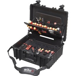 1 pcs - Wiha 83 Piece Electricians Tool Kit with Case, VDE Approved