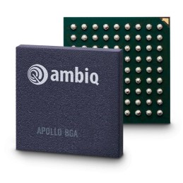 1 pcs : APOLLO512-KBR - MCU 24MHZ M4F 512KB FLSH 64BGA