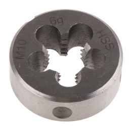 1 pcs - RS PRO Thread Die, M10 x 1.5mm Pitch, 25mm od