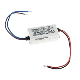 1 pcs - MEAN WELL LED Driver, 12V Output, 8W Output, 0 - 670mA Output, Constant Voltage
