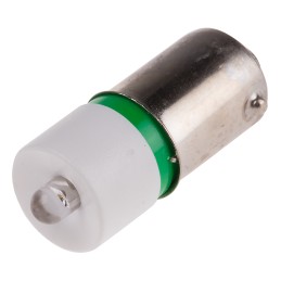 1 pcs - RS PRO Green Panel Mount Indicator, 25 x 10mm Mounting Hole Size