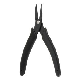 1 pcs - RS PRO Electronics Pliers, Round Nose Pliers, 150 mm Overall, Bent Tip, ESD