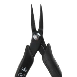 1 pcs - RS PRO Electronics Pliers, Round Nose Pliers, 150 mm Overall, Bent Tip, ESD