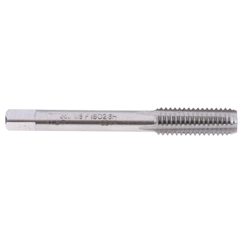 1 pcs - EVENTUS Threading Tap, M8 Thread, 1.25mm Pitch, Metric Standard, Hand Tap