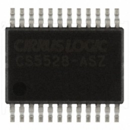1 pcs : CS5528-ASZ - IC ADC 24BIT SIGMA-DELTA 24SSOP