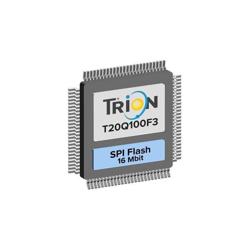 1 pcs : T20Q100F3C3 - FPGA/CPLD TRION W/FLASH 100QFP