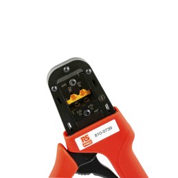 1 pcs - RS PRO Hand Ratcheting Crimp Tool for Crimp Contacts, 0,35 - 1,5mm² Wire