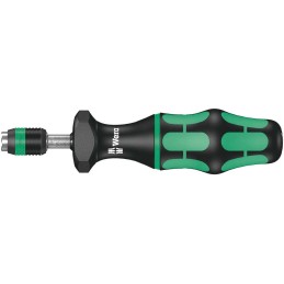 1 pcs - Wera Hex Torque Screwdriver & Bit Set, 0.3 - 3Nm, 1/4 in Drive, ± 6 % Accuracy