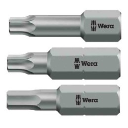 1 pcs - Wera Hex Torque Screwdriver & Bit Set, 0.3 - 3Nm, 1/4 in Drive, ± 6 % Accuracy