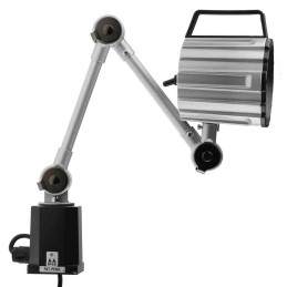 1 pcs - RS PRO LED Machine Light, 100 - 260 V ac, 12 W, Adjustable Arm, 215mm Reach, 430mm Arm Length