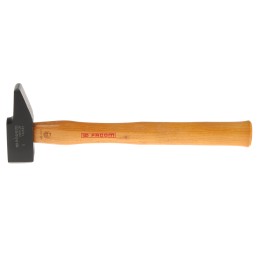 1 pcs - Facom Steel Engineer's Hammer with Hickory Wood Handle, 380g