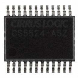 1 pcs : CS5524-ASZ - IC ADC 24BIT SIGMA-DELTA 24SSOP