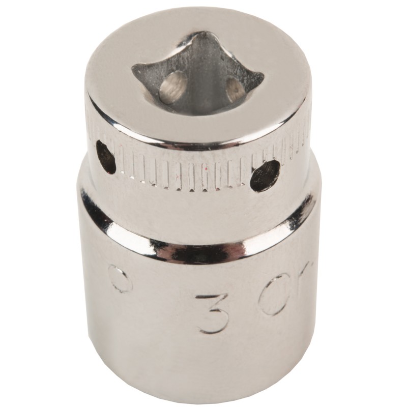 1 pcs - Bahco 1/4 in Drive 5.5mm Standard Socket, 6 point, 24.7 mm Overall Length