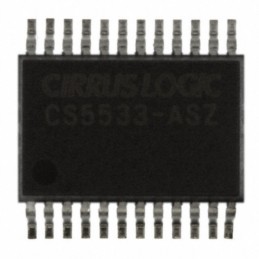 1 pcs : CS5533-ASZ - IC ADC 16BIT SIGMA-DELTA 24SSOP