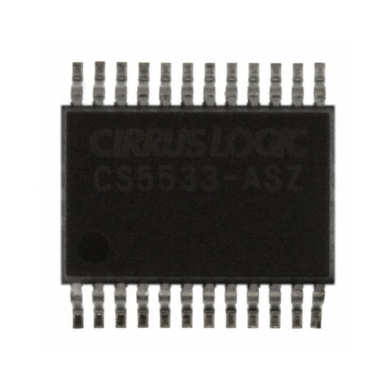 1 pcs : CS5533-ASZ - IC ADC 16BIT SIGMA-DELTA 24SSOP