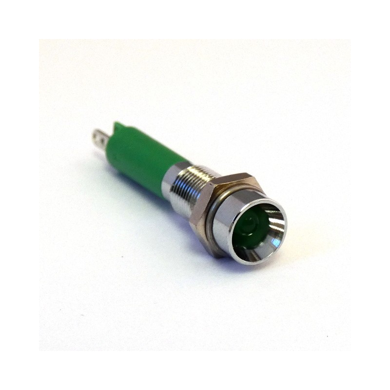 1 pcs - CML Innovative Technologies Panel Mount Indicator, 6mm Mounting Hole Size, Solder Tab Termination, IP40
