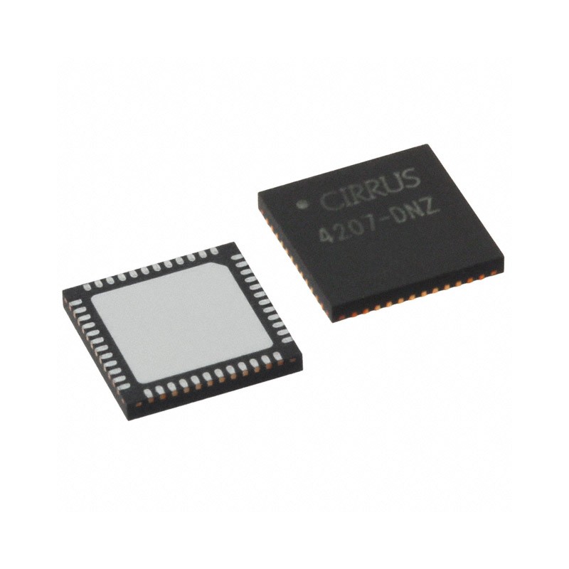 1 pcs : CS4207-DNZ - IC CODEC AUD HDPN AMP AUTO 48QFN