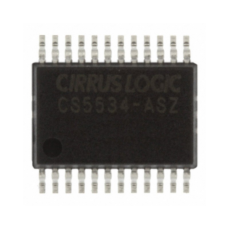 1 pcs : CS5534-ASZ - IC ADC 24BIT SIGMA-DELTA 24SSOP