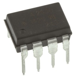 1 pcs - Broadcom, HCPL-2630-000E DC Input Transistor Output Dual Optocoupler, Through Hole, 8-Pin DIP