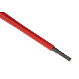 1 pcs - Wera Slotted Insulated Screwdriver Blade, 2.5 x 0.4 mm Tip, 154 mm Blade, VDE/1000V, 154 mm Overall