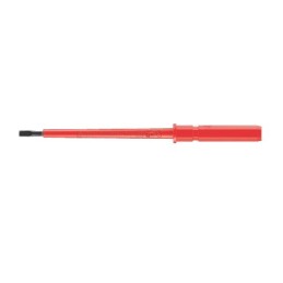 1 pcs - Wera Slotted Insulated Screwdriver Blade, 2.5 x 0.4 mm Tip, 154 mm Blade, VDE/1000V, 154 mm Overall