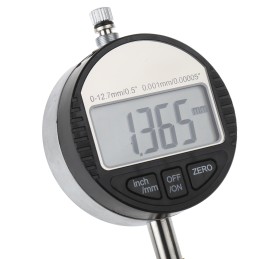 1 pcs - RS PRO Imperial/Metric Dial Indicator, Maximum of 12.5 mm Measurement Range, 0.001 mm Resolution , ±0.005 mm Accuracy