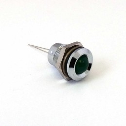 1 pcs - CML Innovative Technologies 192DX00X Series Green Panel Mount Indicator, 2.2V, 12mm Mounting Hole Size, IP67