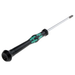 1 pcs - Wera Phillips Precision Screwdriver, PH1 Tip, 80 mm Blade
