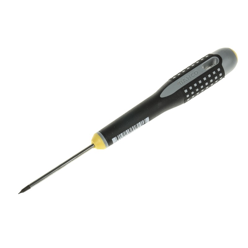 1 pcs - Bahco Slotted Screwdriver, 2.5 x 0.4 mm Tip, 60 mm Blade, 182 mm Overall