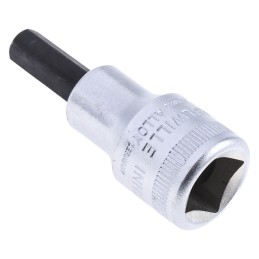 1 pcs - STAHLWILLE 1/2 in Drive Bit Socket, Hex Bit, 8mm, 60 mm Overall Length