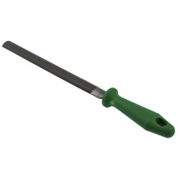 1 pcs - Crescent 200mm, Second Cut, Half Round Engineers File With Soft-Grip Handle