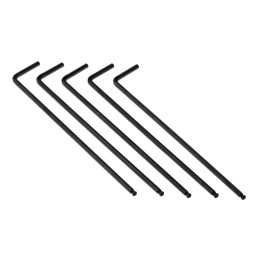 5 pcs - RS PRO 5 piece L Shape Metric Hex Key Set, 3mm