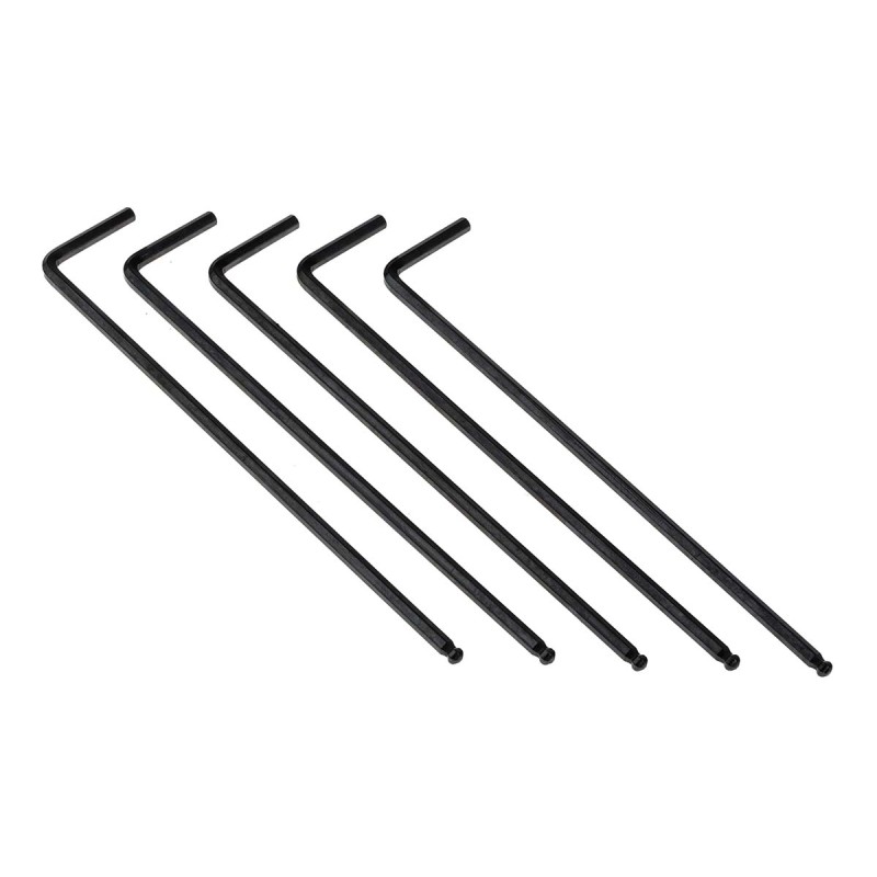 5 pcs - RS PRO 5 piece L Shape Metric Hex Key Set, 3mm
