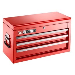 1 pcs - Facom 3 drawer Tool Chest, 383mm x 335mm x 663mm