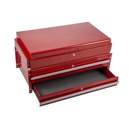 1 pcs - RS PRO 2 drawer Wheeled Tool Trolley, 985mm x 410mm x 815mm