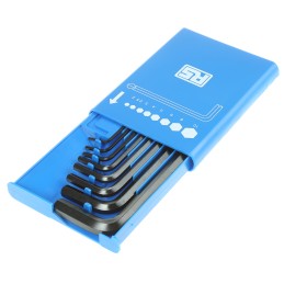 1 Set - RS PRO 8 piece L Shape Metric Hex Key Set, 2 - 10mm